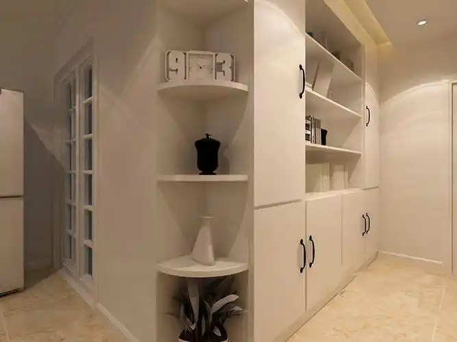 现代简约二居室玄关鞋柜装修效果图欣赏#770025965