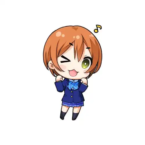 lovelive;love live の星空凛;头像;动漫女头;二次元女头;q版萌萌哌