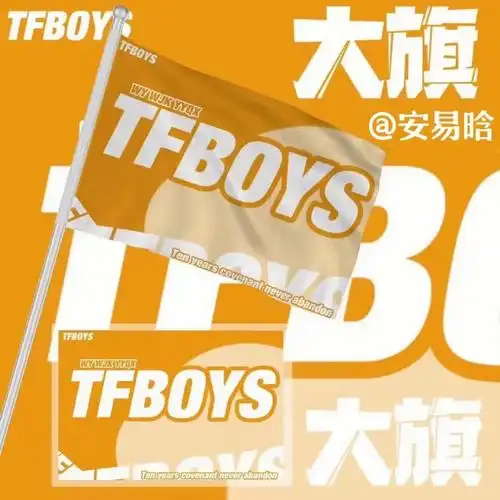 tfb0ys大旗#宝藏男孩tfboys  #tfboys