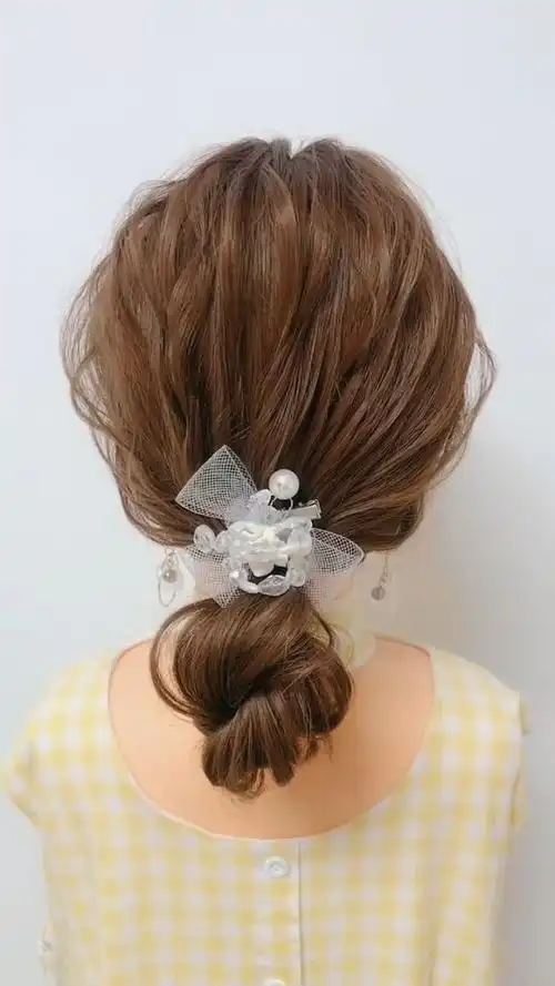 法式编发发型,时尚又大方,回头率很高.