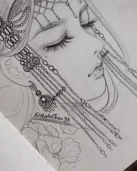 教你画清新唯美的线条美少女一定不能错过了