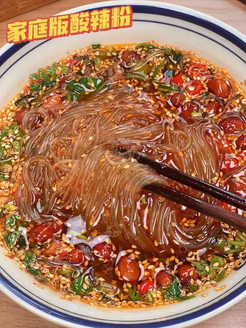 零失败的家庭版酸辣粉75酸辣过瘾太解馋60