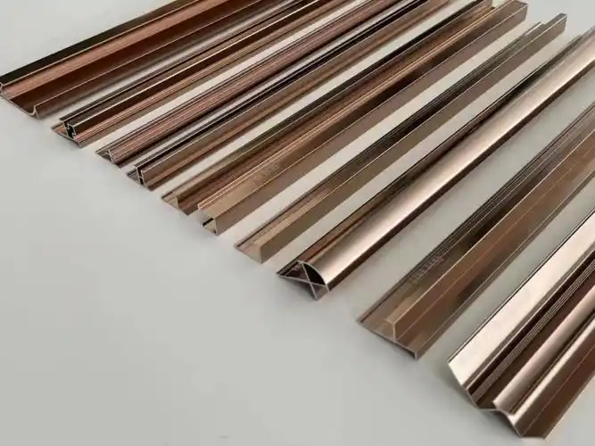 铝合金玫瑰金装饰线条