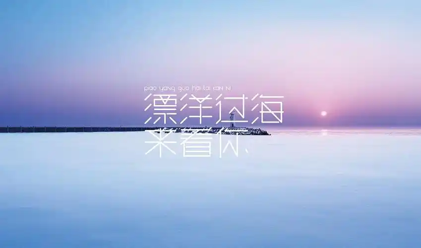 漂洋过海来看你