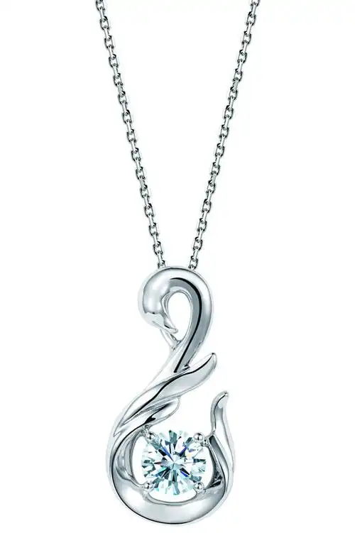 2013年周大福forevermark 永恒印记天鹅钻饰系列-吊坠