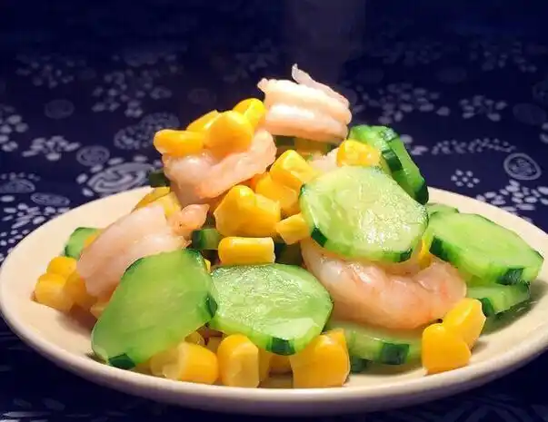 黄瓜炒虾仁的家常做法