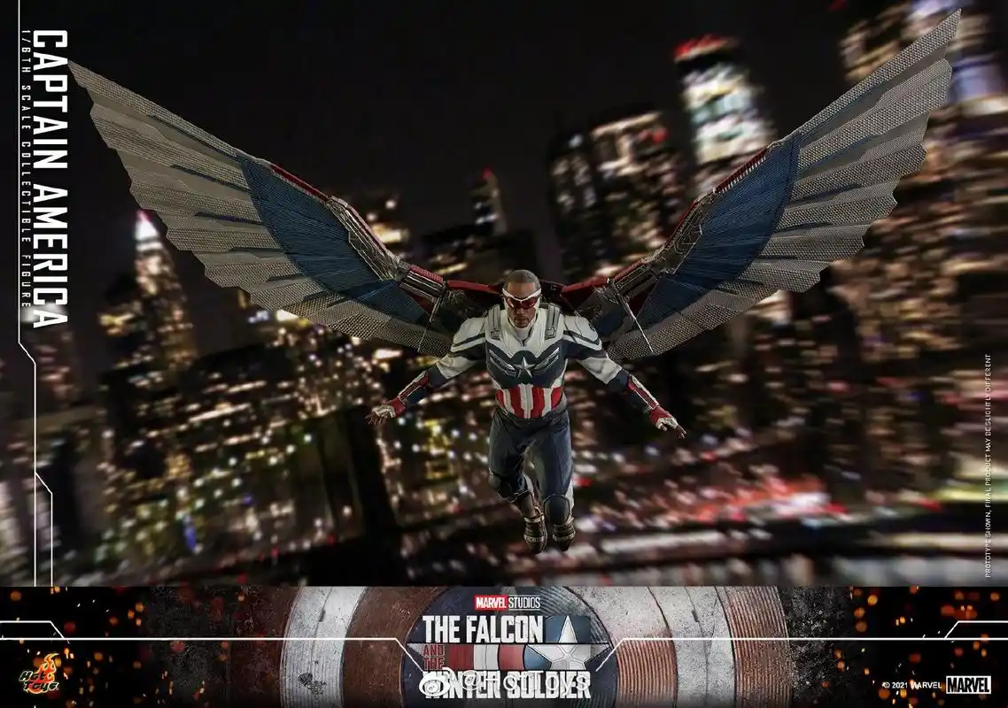 hottoys美国队长猎鹰山姆16比例珍藏人偶售价2380元