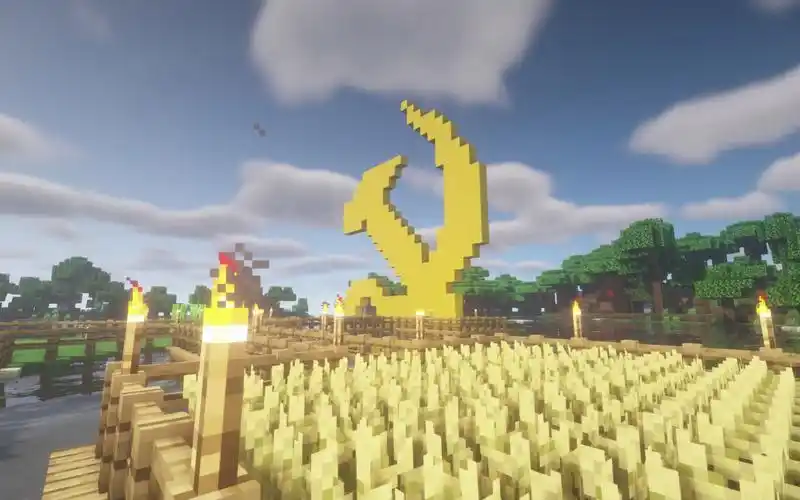 【我的世界】伟大的苏维埃,动态壁纸_单机游戏热门视频