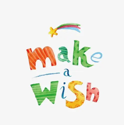 艺术字手绘彩色英文字母