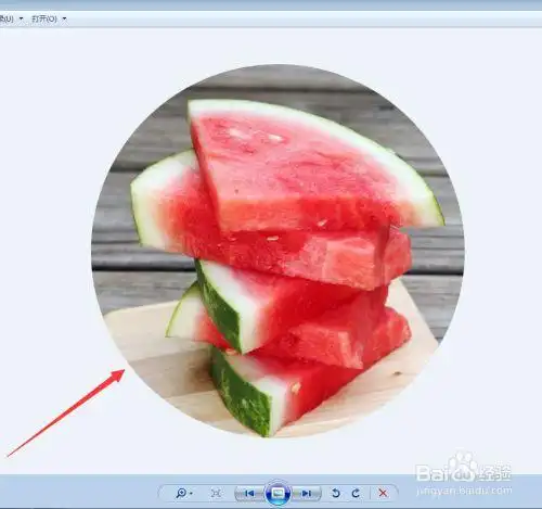 怎么把照片变成圆形