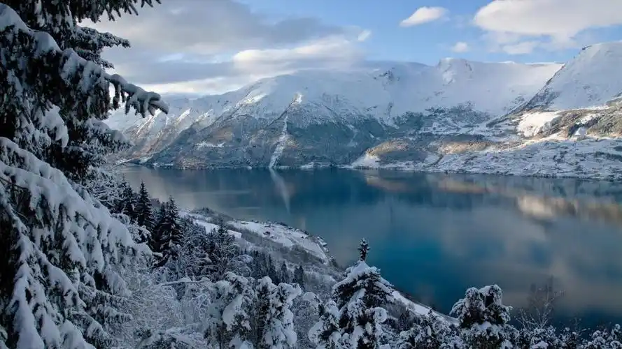 最美不过山水间,高清壁纸,风景图片-回车桌面
