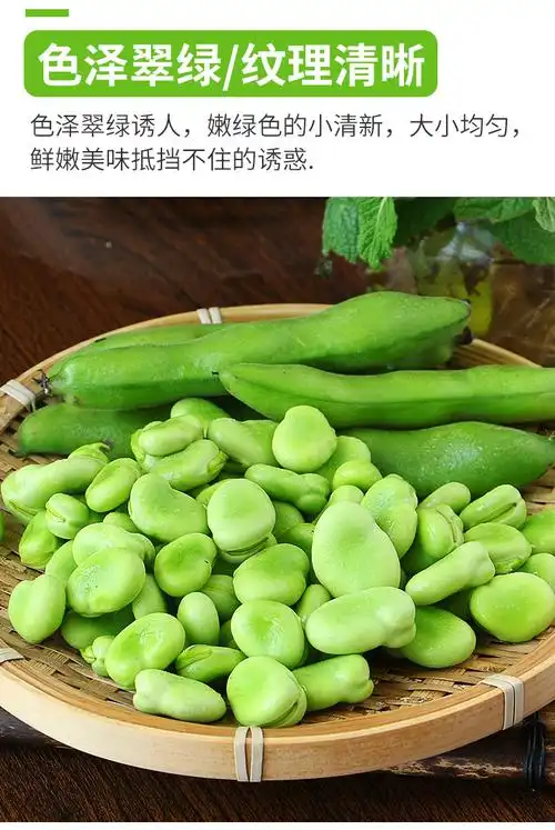 恬女神新鲜云南蚕豆米带壳本地生蚕豆5斤装批发小胡豆当季蔬菜10斤