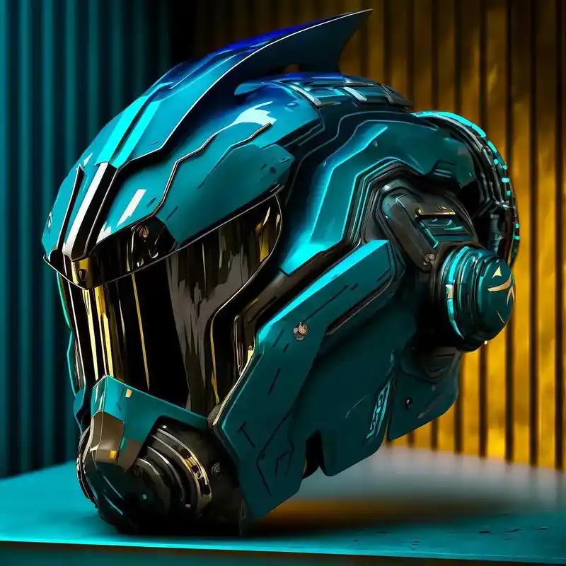 超帅未来科幻头盔(五)帅炸,谁赶紧量产一下 #看这个头盔多帅 - 抖音