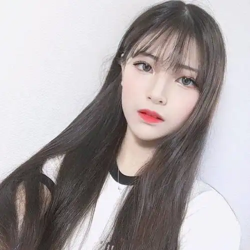 发型设计女发型 中长发_假发女长直发空气刘海发型设计女发型中长发女