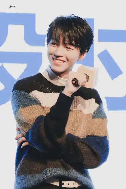 王俊凯笑起来真好看