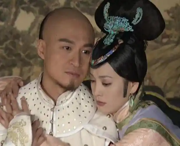 宁静和马景涛主演的孝庄秘史(浪漫剧孝庄秘史拍摄现场)(12)