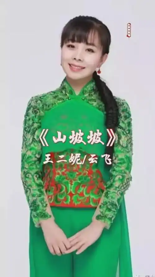 音乐 王二妮/云飞演唱《山坡坡》,醉人情歌,曲调优美,情意绵绵,太
