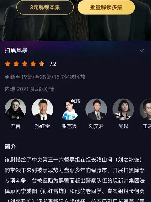 扫黑风暴就我一个人觉得这里面的大江跟香港影星廖启智很像的吗扫黑