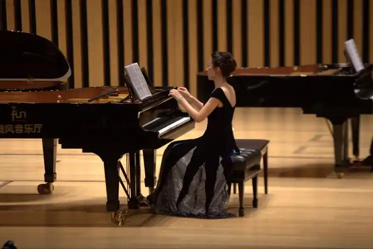 艺术教育学院青年钢琴教师阎潞成功参演秦川多钢琴音乐会