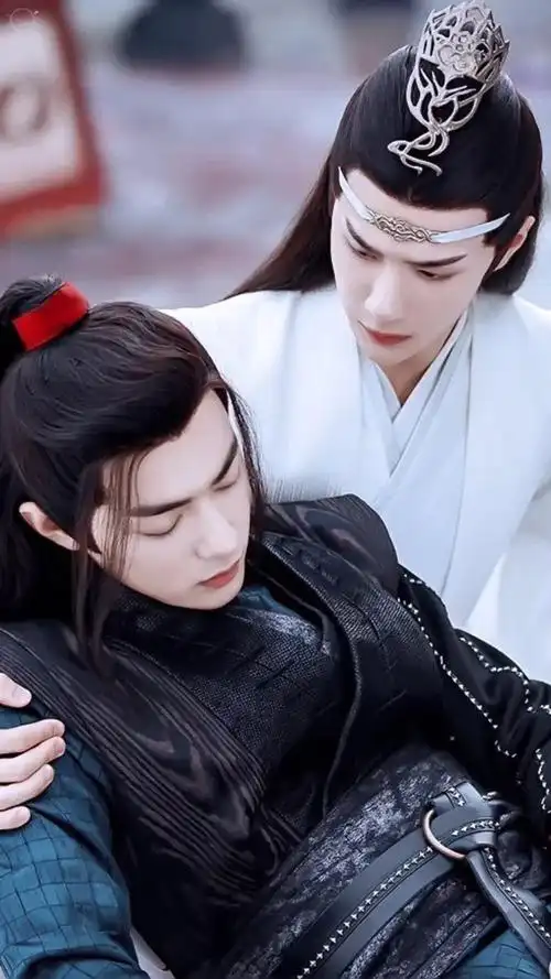 肖战王一博同框手机壁纸