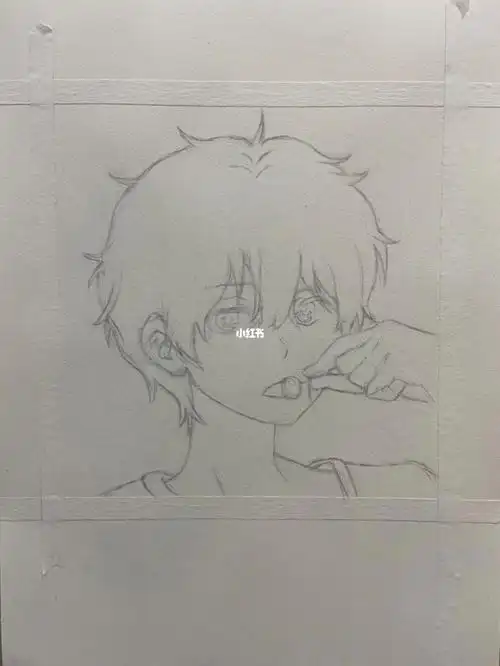 果然学会素描画帅哥真香