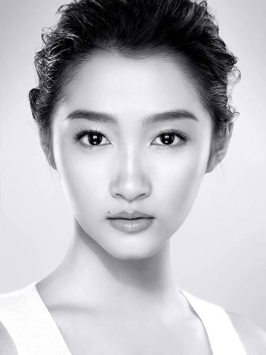 21现代装饰画贴图海报 壁纸美女明星贴画关晓彤人物防水壁纸自贴