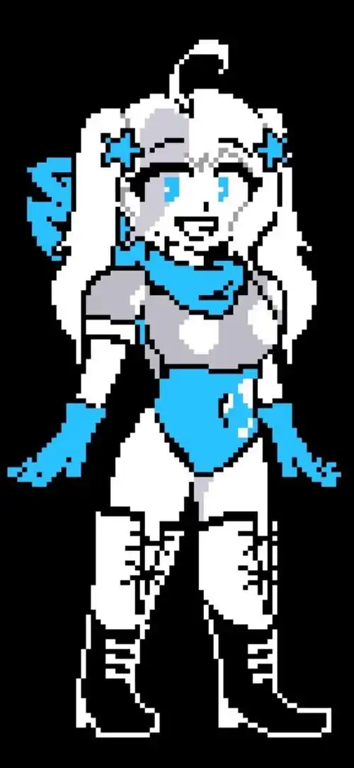 新版私设娘化蓝莓undertaleunderswap性转sans传说之下拟人娘化