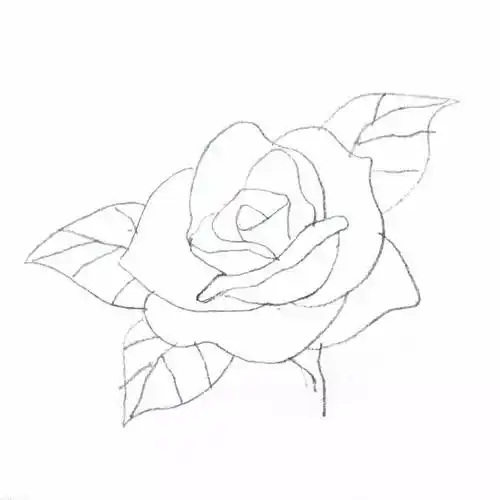 简笔画教程 | 5分钟学会画一朵玫瑰