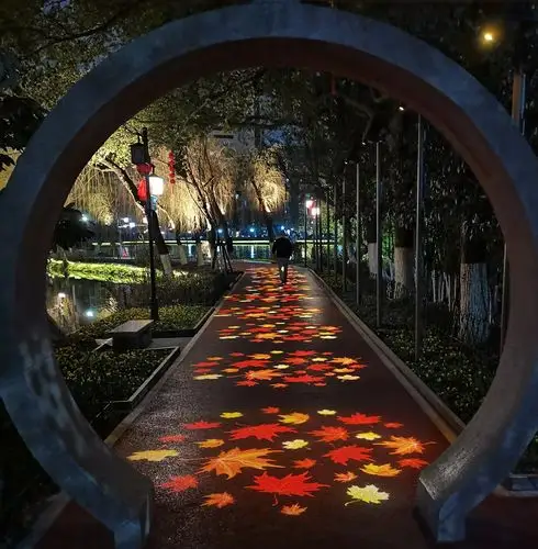 南昌八一公园夜景