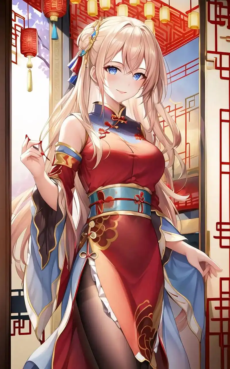 女神来了之祺袍二