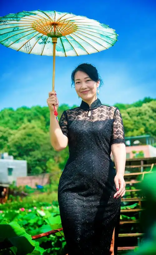 一同走进上岭村荷塘来一场人花合一的视觉盛宴 - 美篇