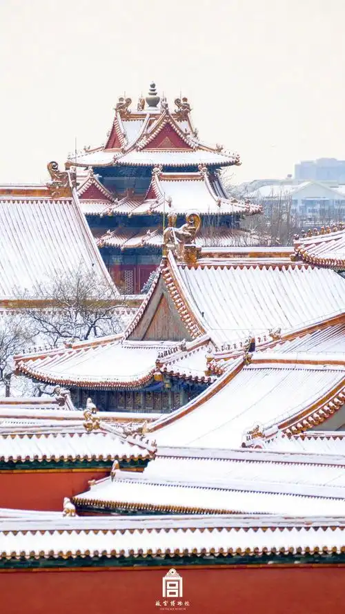 祺然有灵让故宫换上了紫禁城·雪景限定装北京纷纷扬扬的一场大雪