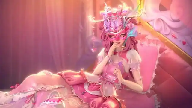 叶罗丽情公主摘下眼罩粉色眼睛看着很诡异曼多拉像个孩子