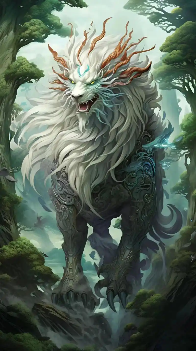 麒麟神兽真实图片 霸气 - 抖音