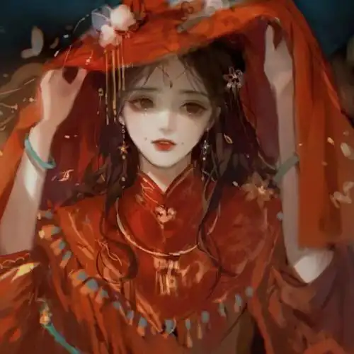 古风女小众温柔系绝美头像云想衣裳花想容春风拂槛露华浓