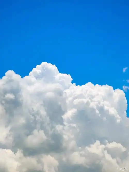 深圳湾的云朵