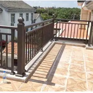 0029人付款淘宝众锦铝合金楼梯扶手别墅铝艺护栏庭院围栏阳台栏杆仿