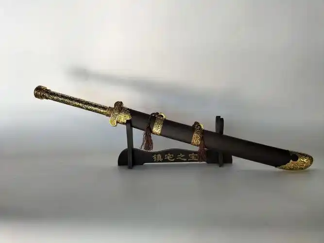 2918b小号黑金古刀