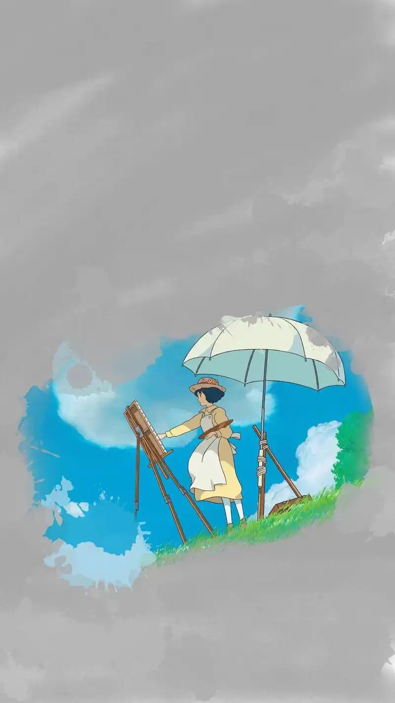 宫崎骏动漫精美插画高清手机壁纸