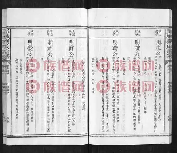 彭城刘氏宗谱, 5, 875–1896第5本 - 刘氏堂号字辈查阅 - 族谱网