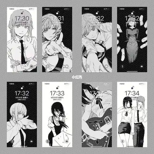 1014黑白动漫壁纸我好爱