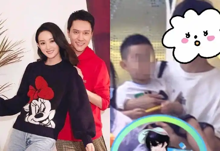 冯绍峰罕见带儿子外出,父子同框引关注,4岁想想黏保姆不黏爸爸_赵丽颖