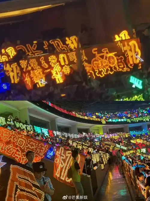 张极大连演唱会桔海应援