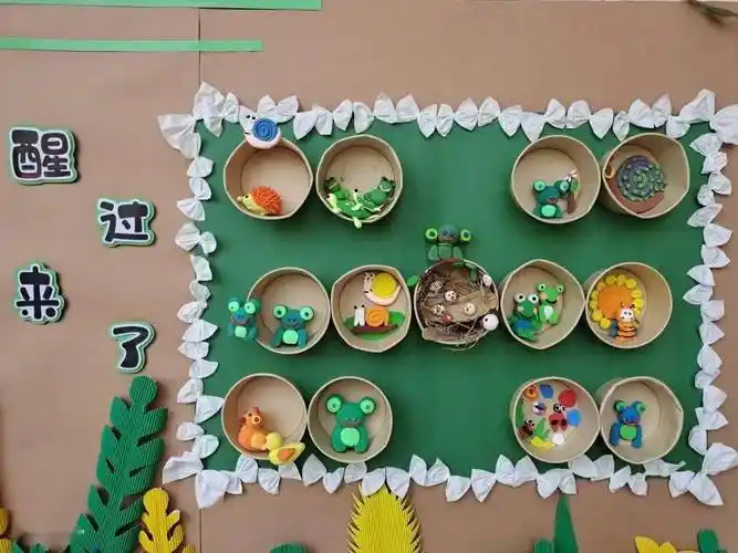 一墙一处皆教育浸润无声促成长彭山区幼儿园主题墙评比活动