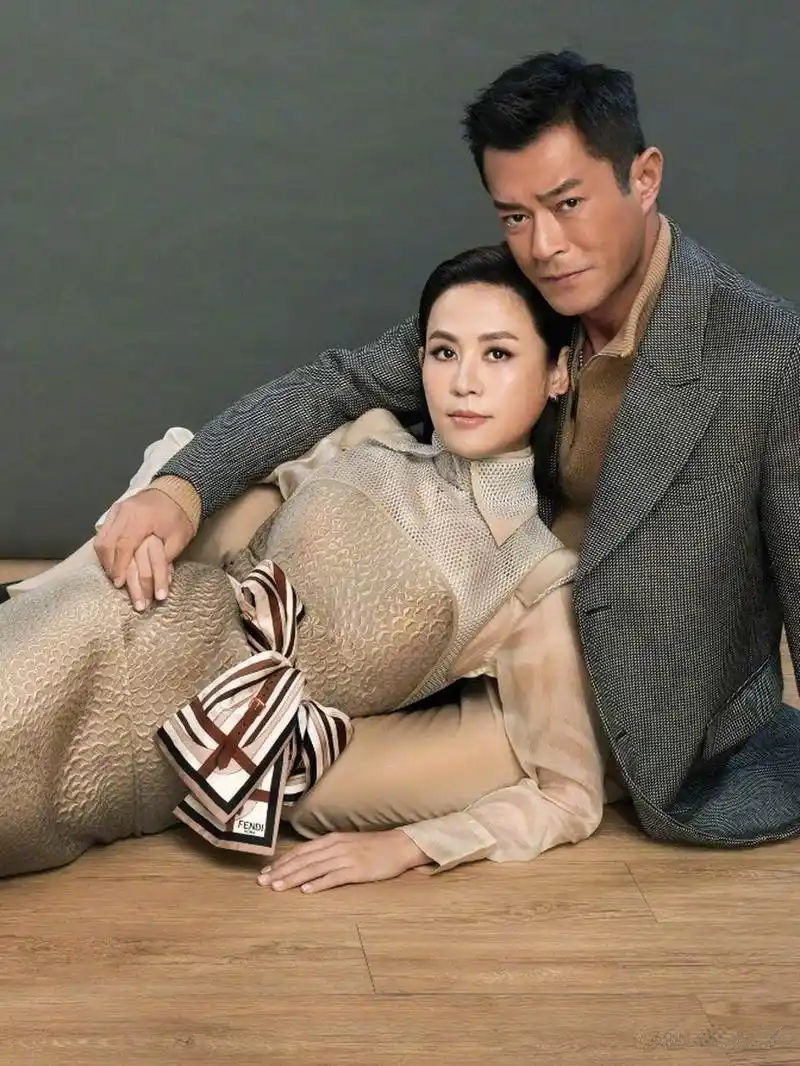 宣萱和古天乐,无论颜值,还是气质,都蛮搭的!简直就是天作之合. ?