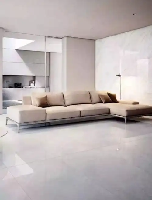 客厅贴灰色瓷砖和米色瓷砖哪个好我一点不纠结直接选择这种