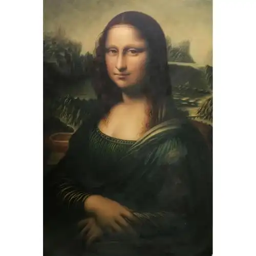 临摹 达芬奇《蒙娜丽莎》