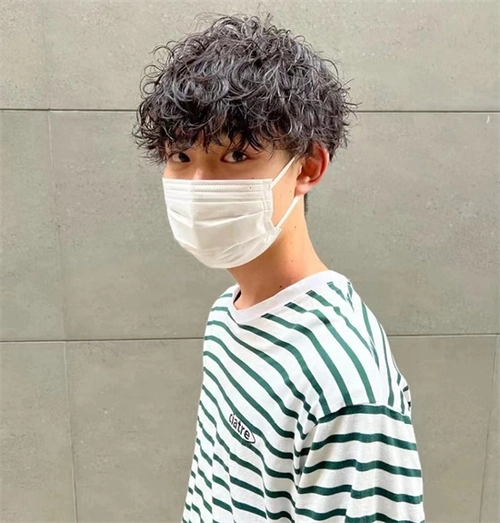 男生日系纹理烫 帅哥经典烫发_男生烫发 - 美发站