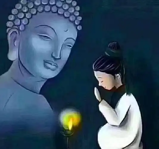 我双手合十, 倾心端恭.