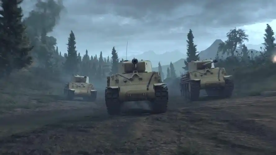 网易《坦克连》cg曝光,战争大片震撼上映!